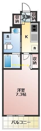 7階の間取り図