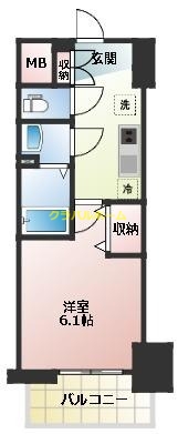 5階の間取り図