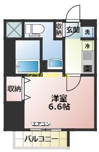 2階の間取り図
