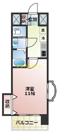 3階の間取り図