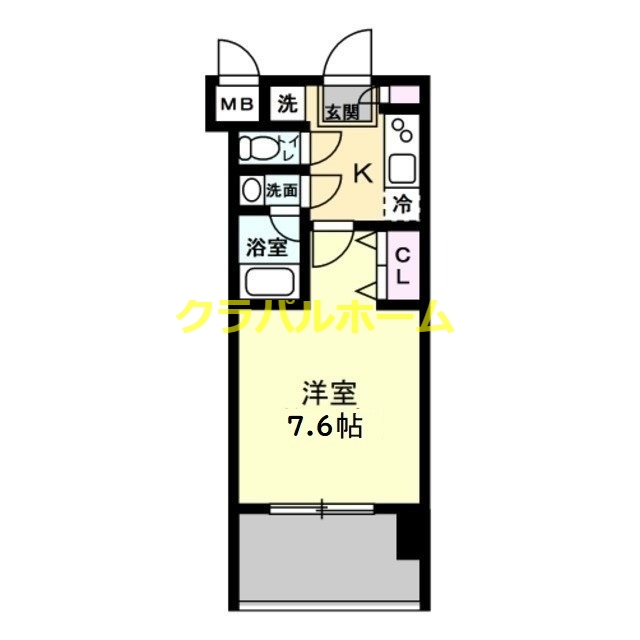 9階の間取り図