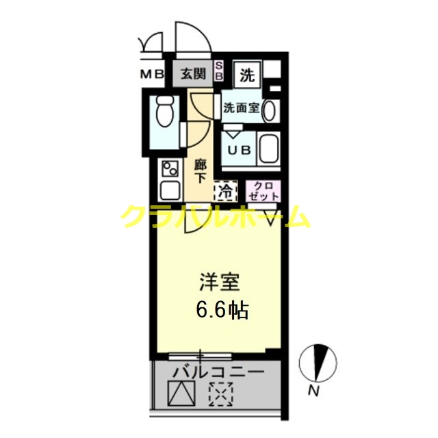 3階の間取り図