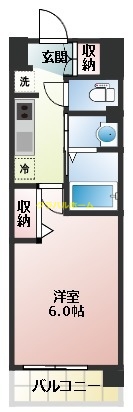 9階の間取り図
