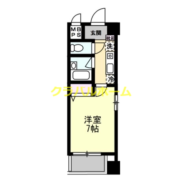 6階の間取り図