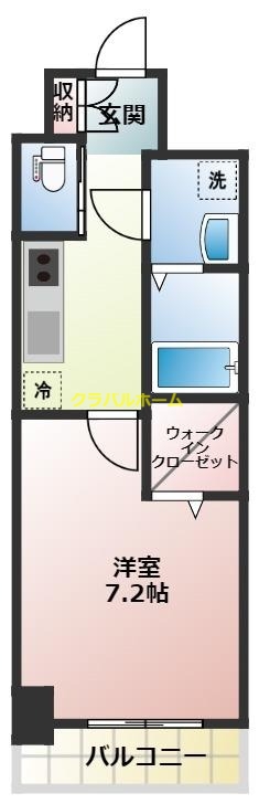 3階の間取り図