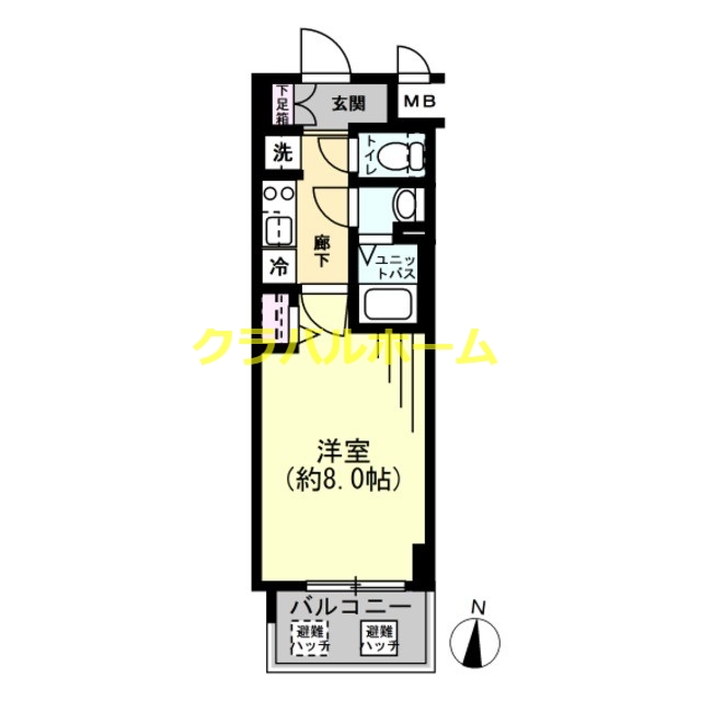 15階の間取り図