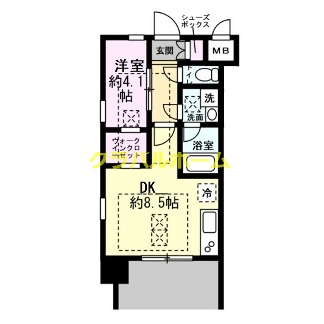 11階の間取り図