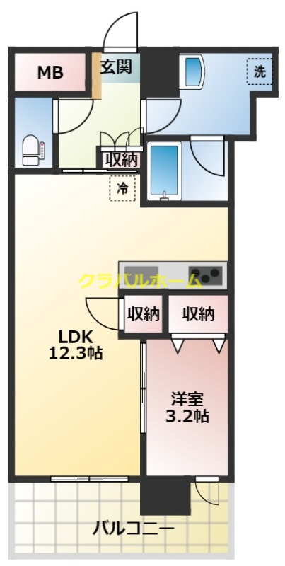 15階の間取り図