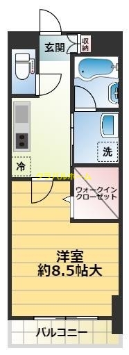 2階の間取り図