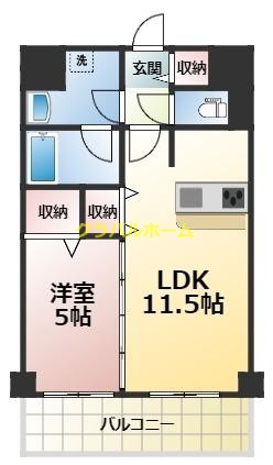 3階の間取り図