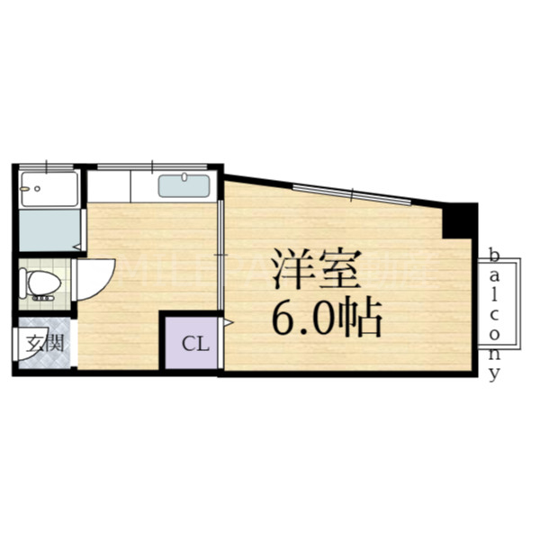 2階の間取り図