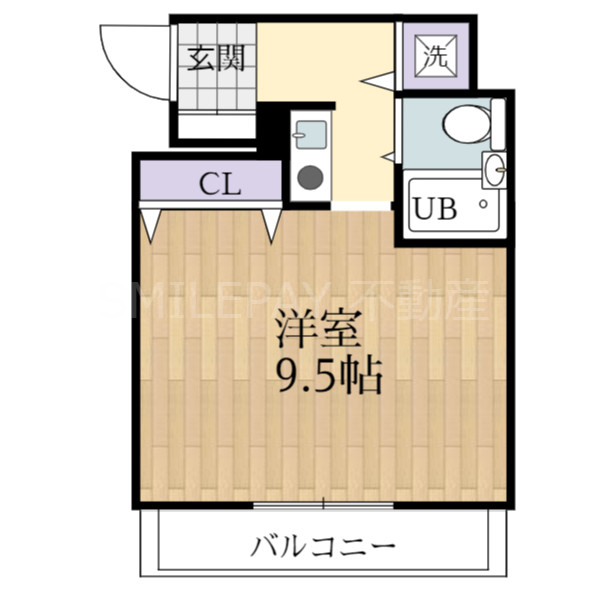 3階の間取り図