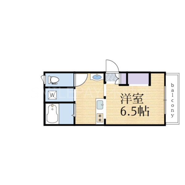 1階の間取り図