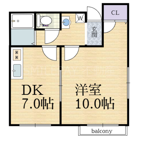 3階の間取り図