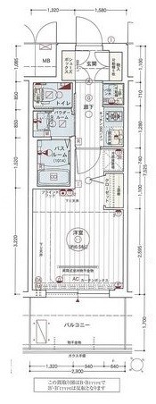 14階の間取り図