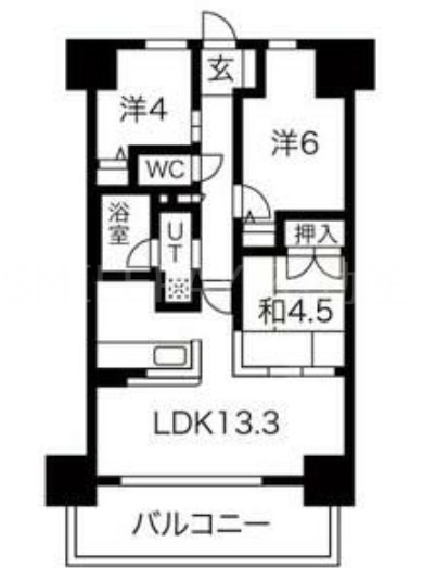 7階の間取り図