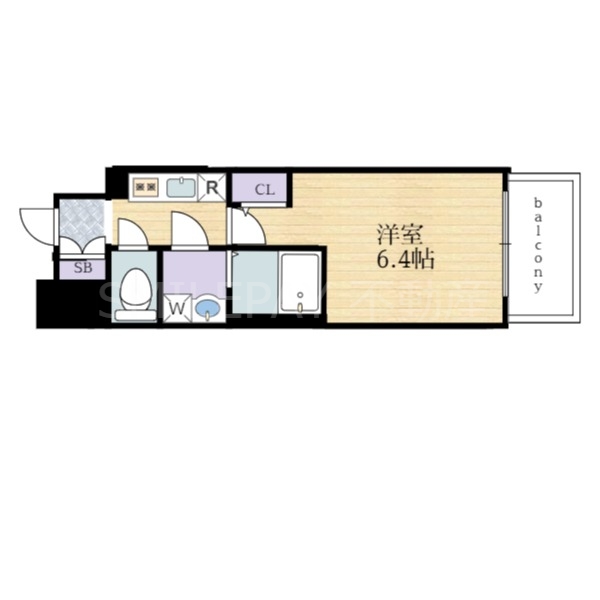 7階の間取り図