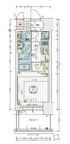 10階の間取り図