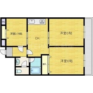 1階の間取り図