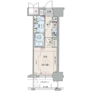 7階の間取り図