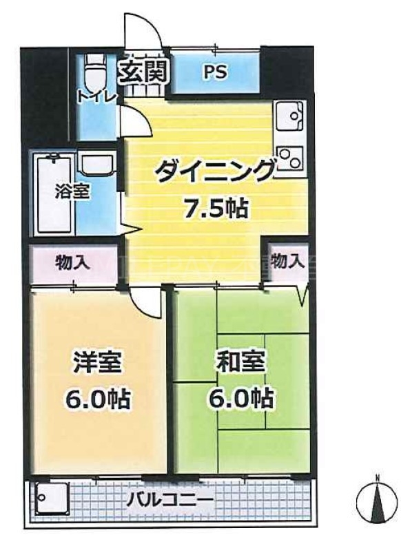 3階の間取り図