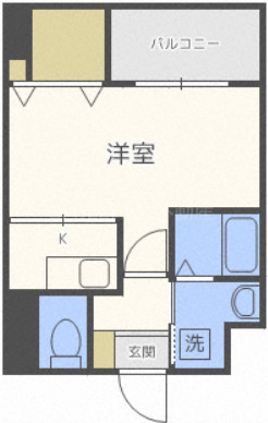 2階の間取り図