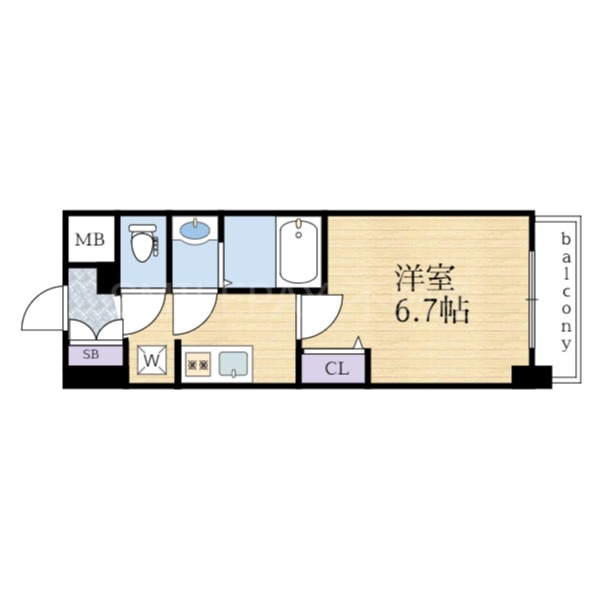 11階の間取り図