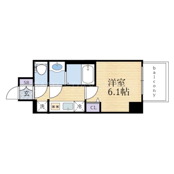 13階の間取り図