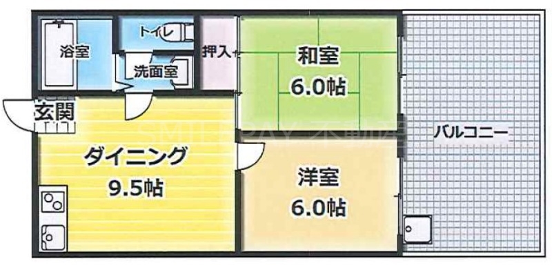 3階の間取り図