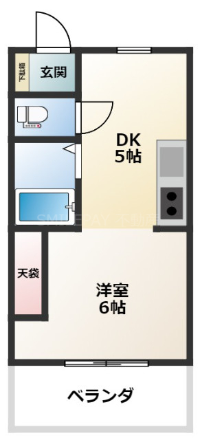 1階の間取り図