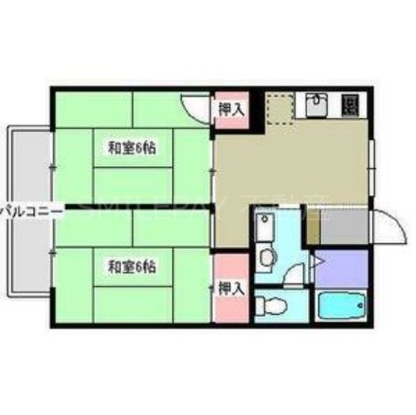 1階の間取り図
