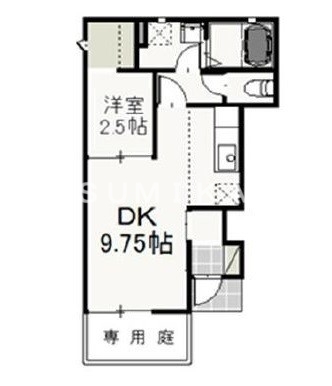 1階の間取り図