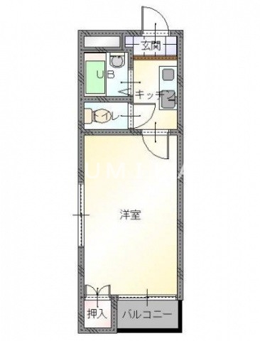 3階の間取り図