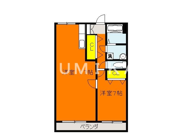 5階の間取り図