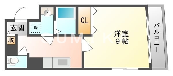 1階の間取り図