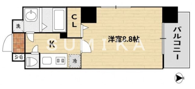 3階の間取り図