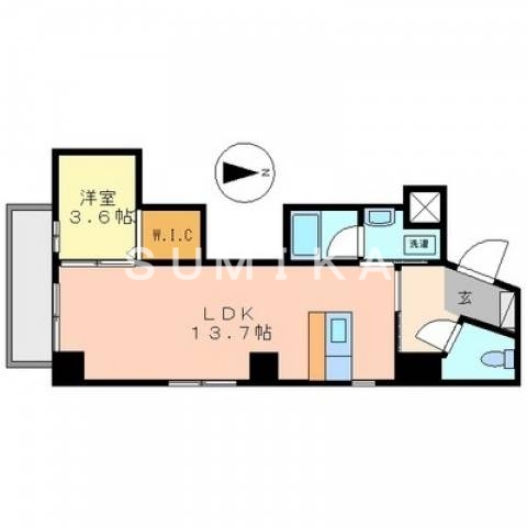 3階の間取り図