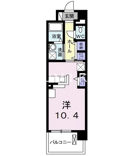1階の間取り図