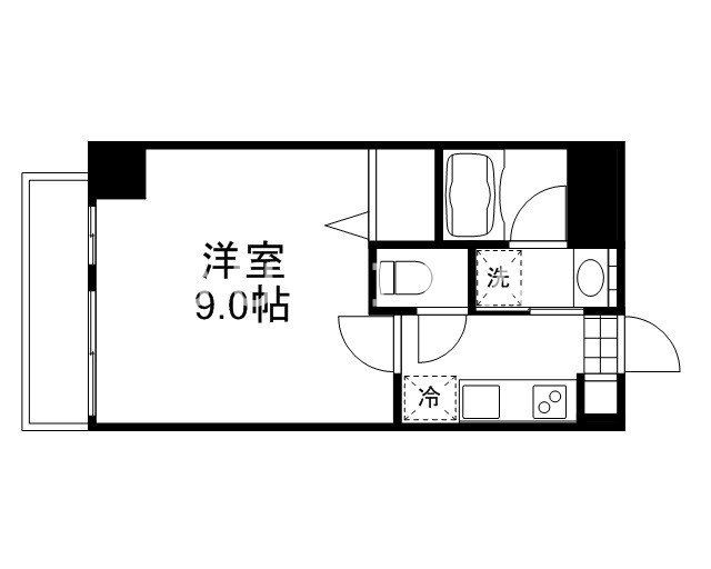 2階の間取り図