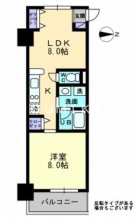 9階の間取り図