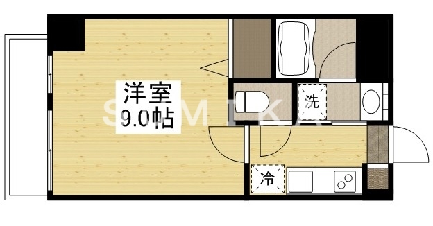 1階の間取り図