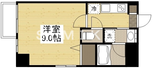 7階の間取り図