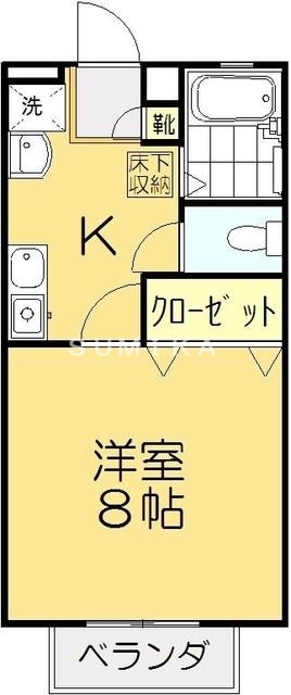 1階の間取り図