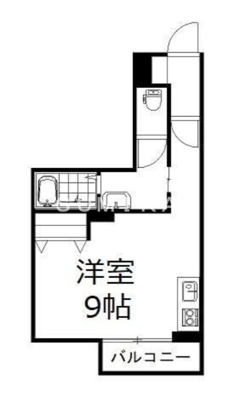 1階の間取り図