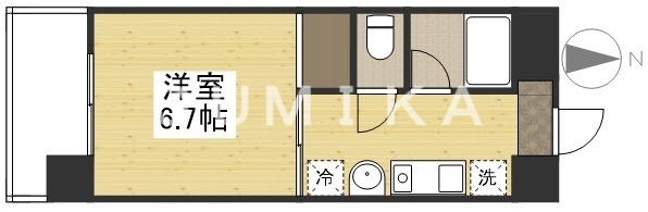 3階の間取り図