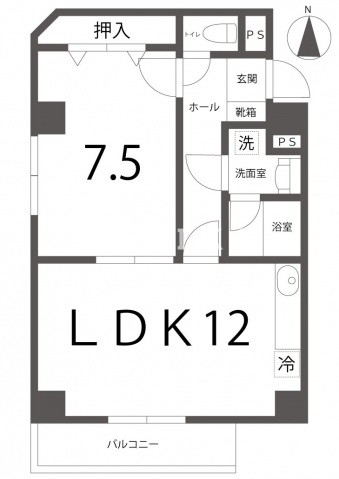 3階の間取り図