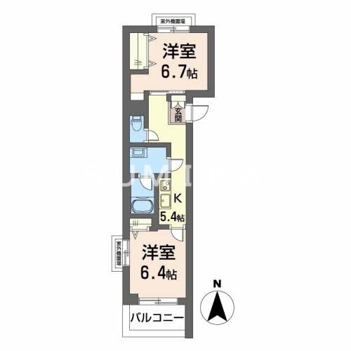 3階の間取り図