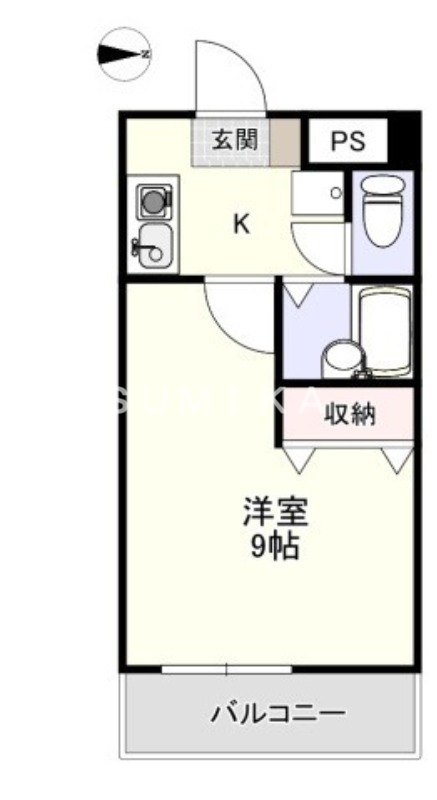 3階の間取り図