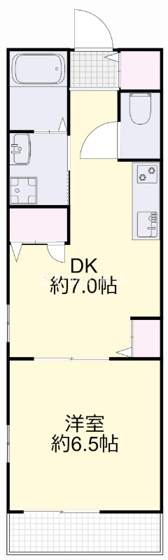 2階の間取り図