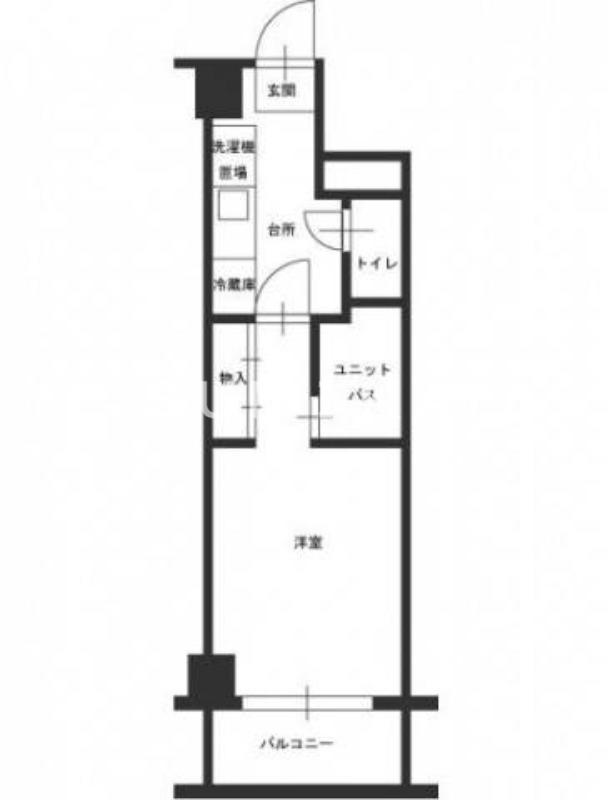 6階の間取り図